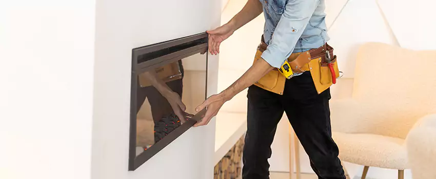 Metal Fireplace Installation in Twentynine Palms, California