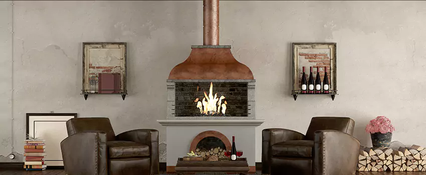 Thelin Hearth Products Providence Pellet Insert Fireplace Installation in Twentynine Palms, CA