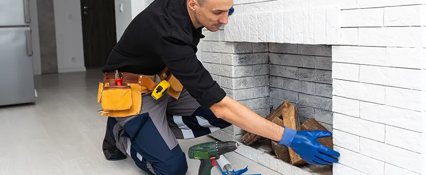 Fireplace Damaged Damper Frame Repair Services in Twentynine Palms, California